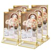 SAN LIKE Gold Double Sided Photo Frame, 6 Pack Acrylic