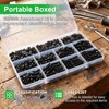 Twidec/1015PCS M3 Screws Assortment Kit,Hex Socket Cap Head Screws M3x6/8/10/12/16/20/25/30mm,12.9