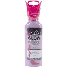 Tulip 1.25oz 3D Fabric Paint Purple Glow