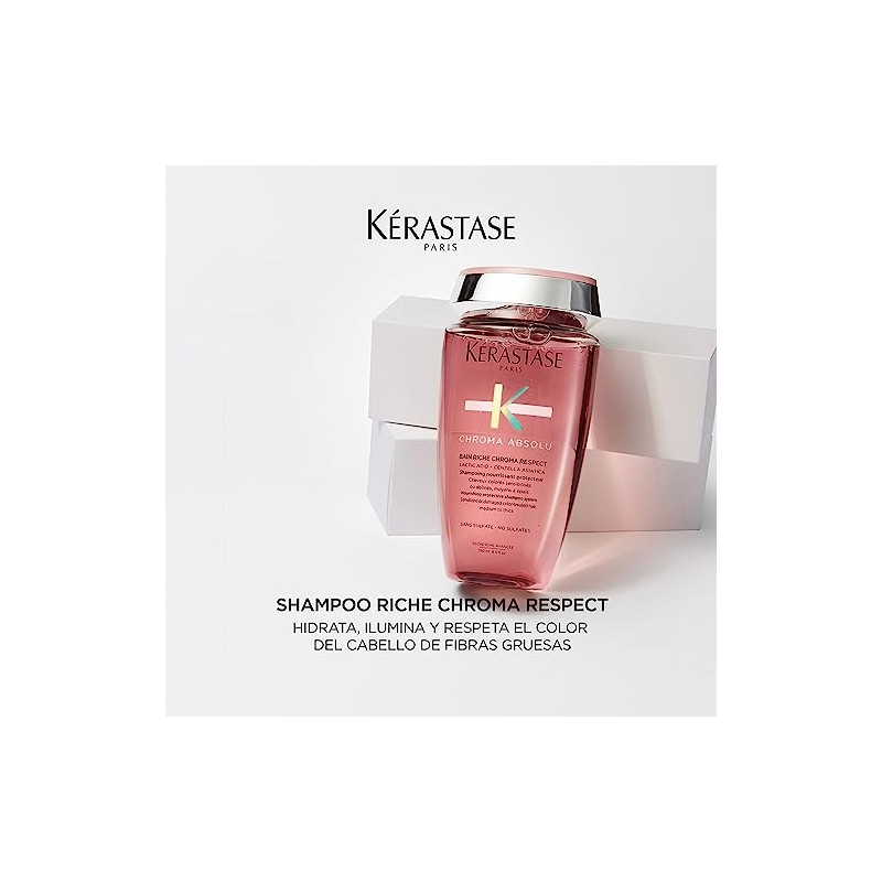 KÉRASTASE Chroma Absolute Respect Riche | Shampoo hidratante para cabello