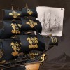 ROKR 3D Wooden Puzzle The Seahorse Barque DIY Ship Model