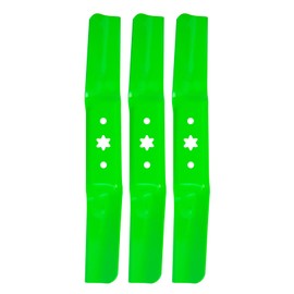 942-05056A 942-05056 742-05056A 490-110-C143 Medium Lift Mulching Blades, Compatible with 54" MTD Cub Ca det Troy B ilt Mustang 54 XP Crafts man RZT-L54 XT1 XT2 ZT1 ZT2 Z560 T310 Z6600 Z6900, 3 Pack