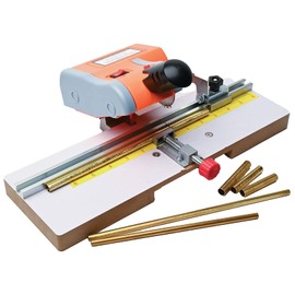 Penn State Industries MLCUTOFF Pen Tube Micro Cutoff Saw with Jig, Orange/Grey/White