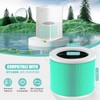 HY1800 H13 True HEPA Replacement Filter Compatible with MORENTO/CHIVALZ/Loytio/AYAFATO/Honeyuan/IOIOW HY1800