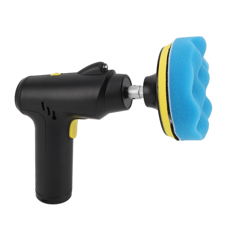 Cordless Buffer Polisher USB Rechargeable 3 Speeds Adjustable Portable Electric