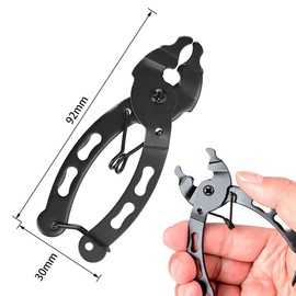Kigauru Bicycle Chain Pliers Repair Tool Pliers Steel Master Link Tool Open Close Chain Repair Tool Chain Attaching and Removing Bicycle Chain Cutting Tool