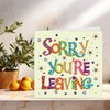 Colleagues Leaving Card - Sorry You're Leaving - Co Worker
