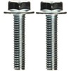 Kitaco 0900-062-02004 Flanged Hex Bolts M6xP1.0x25MM Universal Uniqlo 2PCS
