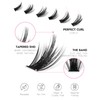 Jiocolor Manga Eyelash Clusters DIY Eyelash Extensions Fairy Clusters C
