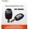 Extra-Partss Simple Remote Replacement Kit for Honda N5F-S0084A fits 2006