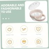 Abaodam 4pcs Pacifier Holder Case Dummy Holder for Travel Portable