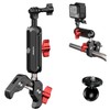 RAYWOWO Camera Magic Clamp Mount for GoPro DJI Insta360 with