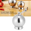Portable Stainless Steel Pepper Mill Spice Grinder Household Kitchen Tool