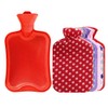 Fancy Pumpkin 800ML Hot Water Bottle + Random Flannel Cover