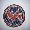 ORIGINAL MILITARY PATCH SEW ON WW2 ERA NO GLOW US
