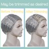 Grey Comb Over Wig Mens Bald Wig with Side Hair