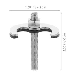 Veemoon 1 Set Faucet Installation Tools Kitchen Accessory Faucet Accessories Faucet Fastener Nut Tool Kitchen Faucet Horseshoe Kitchen Faucet Antiloosing Nut Faucet Fastening Circlip
