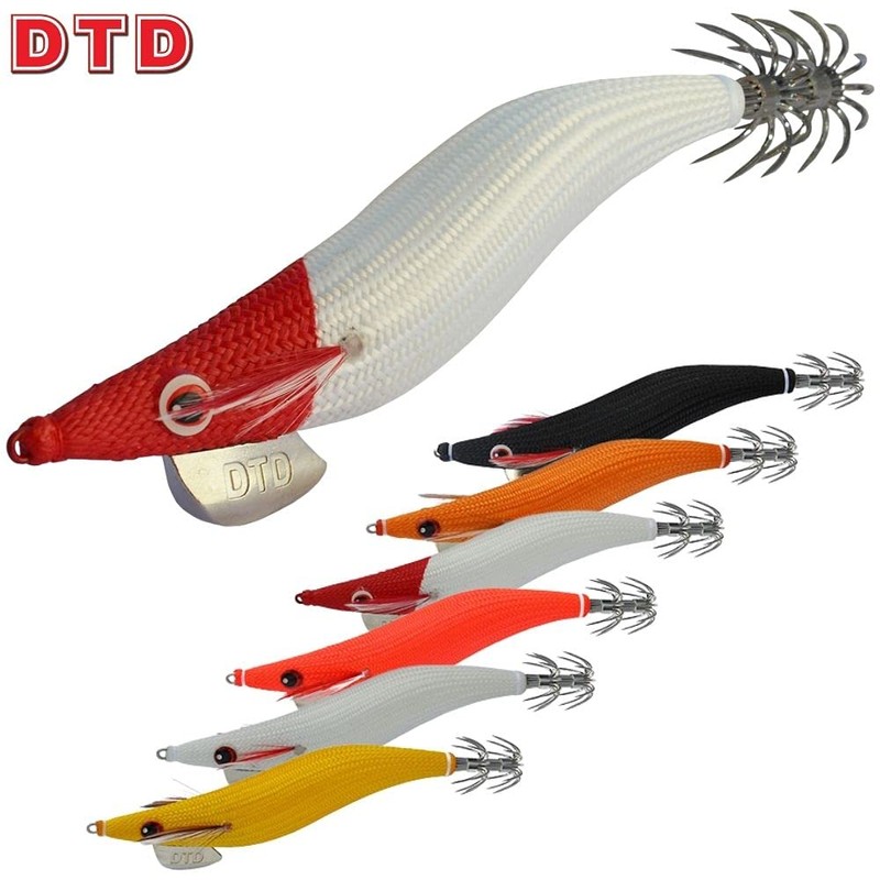 DTD Squid Fishing Cloth Wrapped EGI Lure FULL COLOR OITA