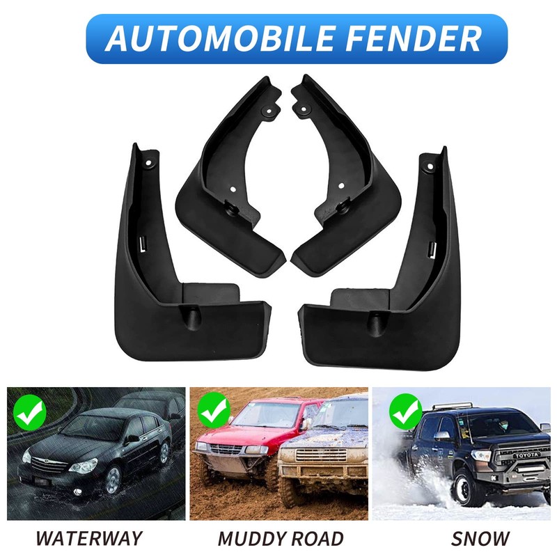 Custom Fit for Mud Flaps Nissan Rogue 2021-2025 Mud Splash