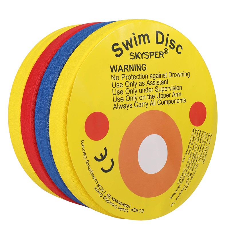 SKYSPER Arm Bands Swimming Float Discs Kids Foam Armband Pool