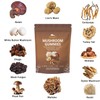 KPOAPERA Mushroom Gummies, 10+ Potent mushroomextracts, Immune Support & Energy
