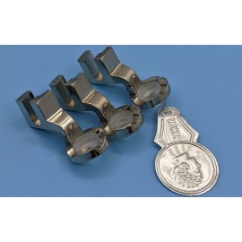 Unbranded Metal Couching Free Motion Foot For Low Shank Machines - 1Set 1.5mm, 2mm, 3mm