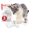 Kats'N Us Real Rabbit Fur Cat Ball Toy - Interactive