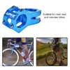MTB Handlebar Stem Short Blue, Stem MTB, 31.8 mm Bicycle