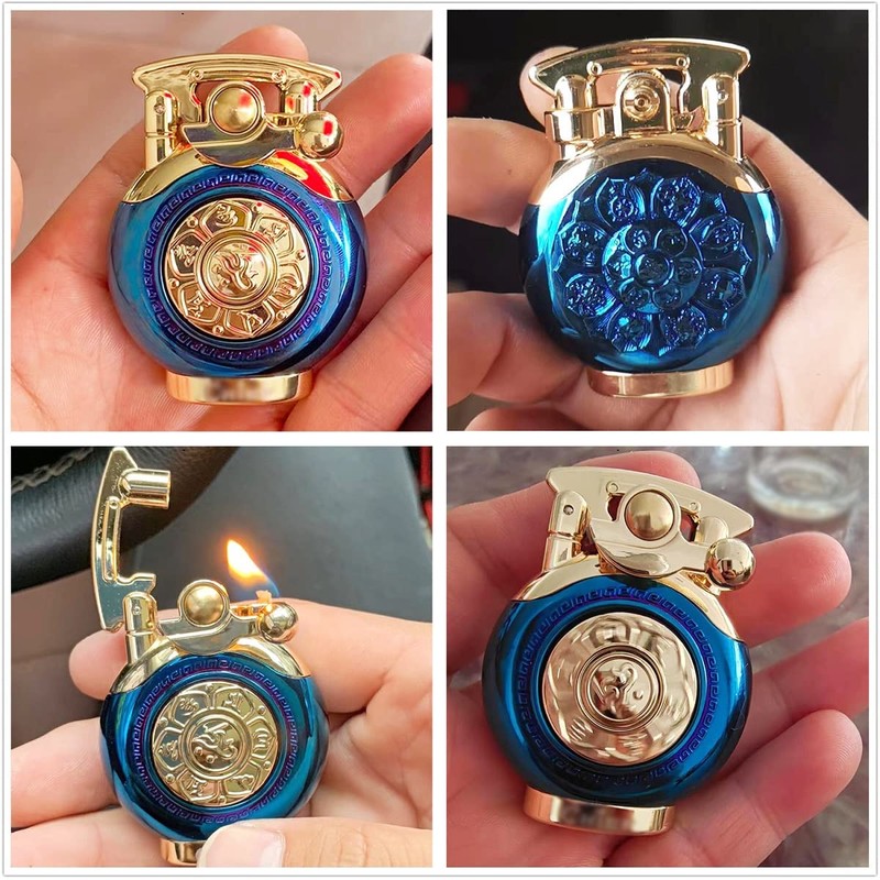 Vintage Antique Lighter, Reusable Windproof Trench Lighter, Cool Lighters, Unique