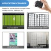 Electronic Cabinet Lock,Dc 12v 2a Magnetic Lock with Top Pole