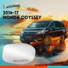 Ouchebang Driver Left Side Heated Mirror Glass Replacement for 2014,2015,2016,2017