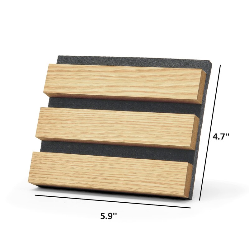 Art3d Wood Slat Acoustic Panels for Stylish Decor and Noise