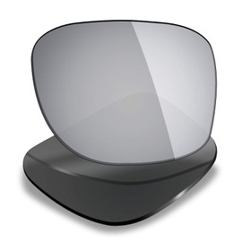 Mryok Polarized Replacement Lenses for Oakley Sliver R OO9342-57mm - Silver Titanium