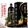 Natural Black Hair Shampoo Colour Hair Dye Shampoo instant hair