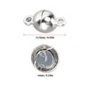 20 Sets Magnetic Clasps Round Brass Fashionable Jewelry Clasps for