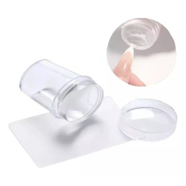 Universo en Linea Kit Estampador De Sellos Para Uñas Con Raspador Decoración F