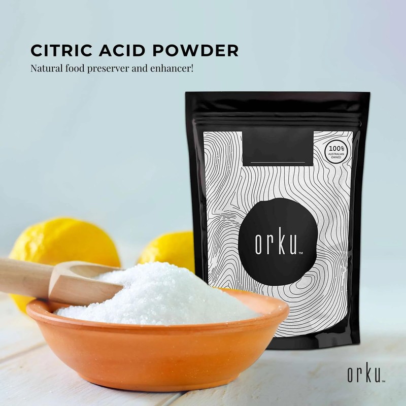 200g Citric Acid Powder - Food Grade Anhydrous GMO Free