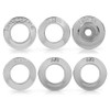 ALLGOOD Dash Knob Bezels and Gaskets Compatible with 1962 Galaxie/Full-size