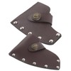 Levemolo Leather Axe Sheath Camp Axe Head Protector Easy Snap