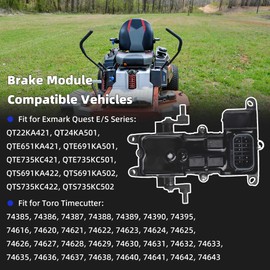 121-3017 Brake Control Module Compatible with Toro TimeCutter & Exmark Quest E/S Lawn Mowers 2012-2014 Enhanced Braking Performance Replaces# 115-9660 120-7144 1159660 1207144