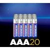 ACDelco 20-Count AAA Batteries, Super Alkaline Battery, 10-Year Shelf Life