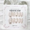 Wedding Rose Ribbon Nail - Ballerina / 웨딩 로즈 리본
