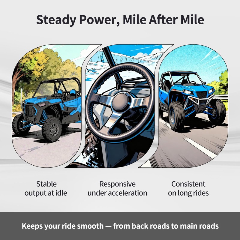 Ignition Coil Wires and Spark Plugs for Polaris General 4