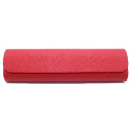 Stylish Compact Glasses Case Hard Small Size 2237, red