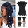 12 inch 30 Strands Loc Extensions Human Hair, 0.6cm Width