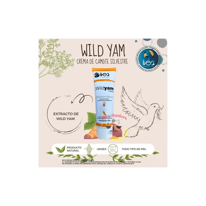 Camote Silvestre Crema Ives Evolution México Wild Yam 2 Pack