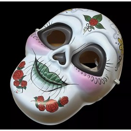 7up Dia de los Muertos Masquerade Full Face Mask - Day of the Dead Mask
