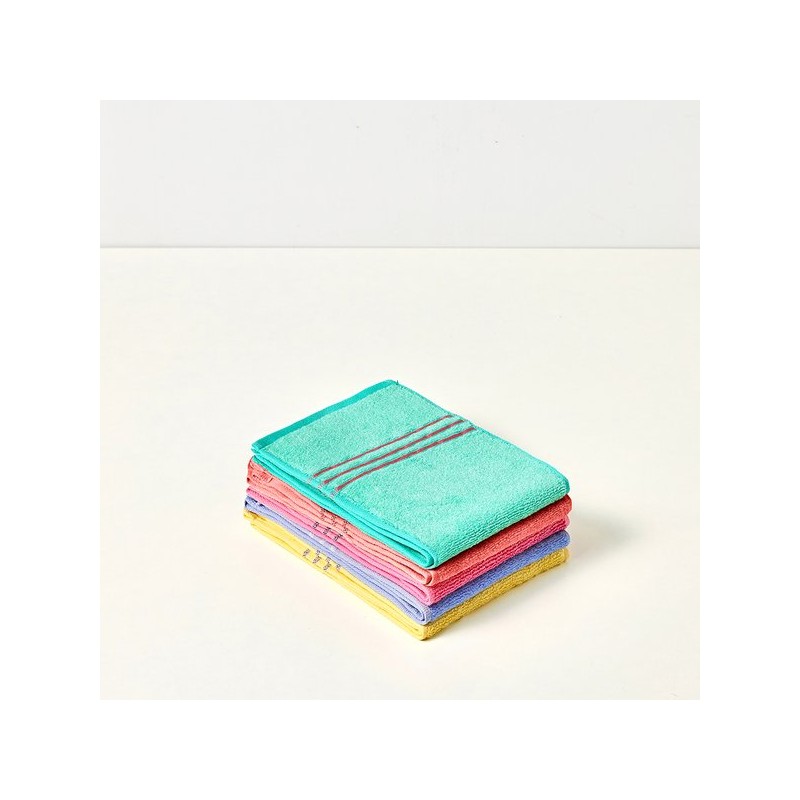(Solemaman) QR Stretching Towel Set of 5 Daily routine home