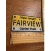 Patch Collection FAIRVIEW - New Jersey State License Plate Patch