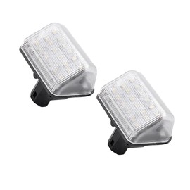 KACEPAR 18-LEDs License Plate Light Tag Lamp, Compatible with Mazda 6 Sedan (GG) CX-7 CX-5, Clear Lens White Light License Plate Tag Light GJ6A-51-272B